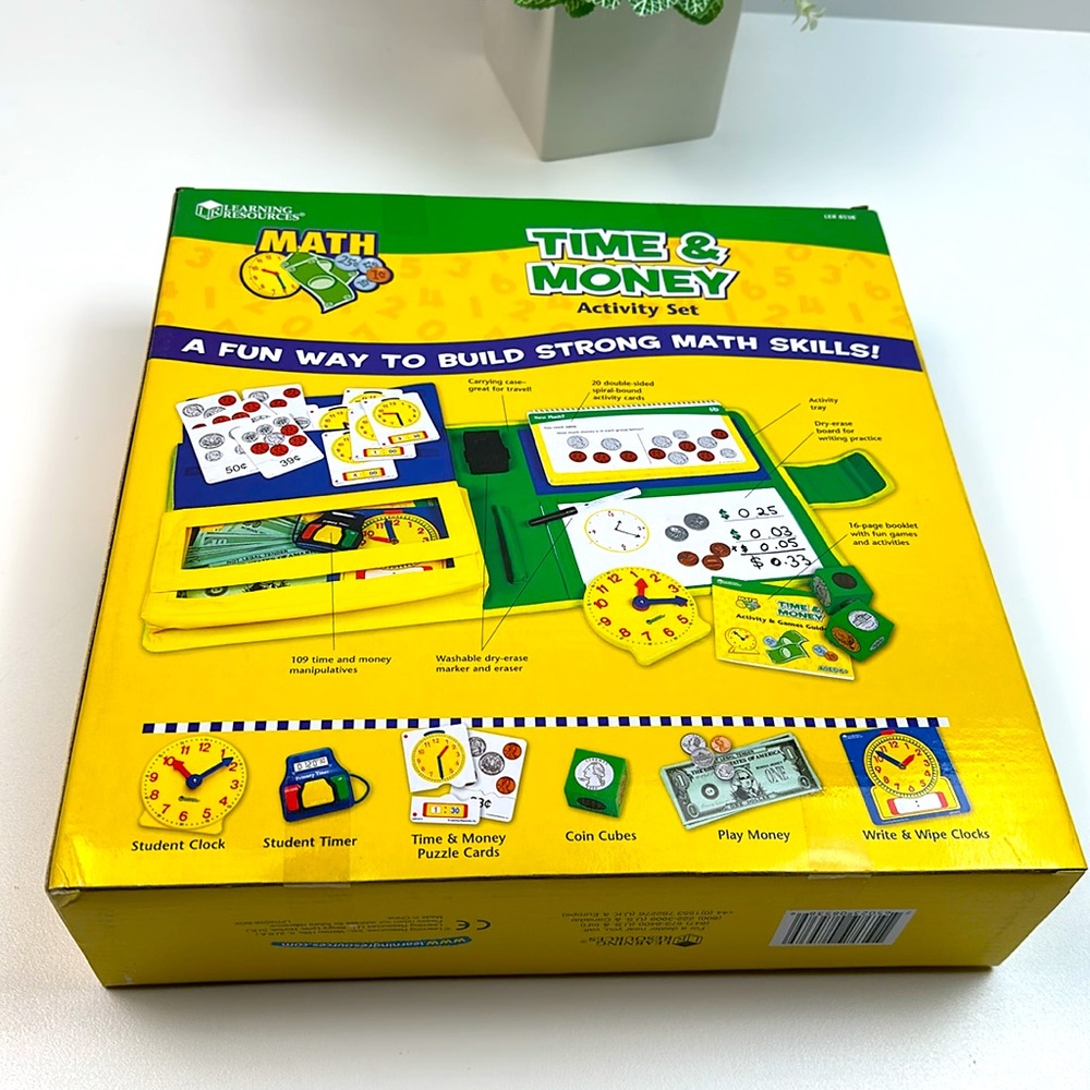 Learning Resources Time & Money Activity Set - Picture 3 of 6